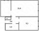 1-к квартира, 37.1 м², 5/5 эт.